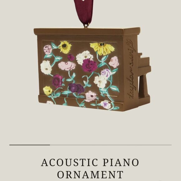 ISO Taylor Swift piano ornament - Picture 1 of 1